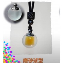 頂級沉香精油如意寶瓶掛飾-磨砂球型(0.25g)